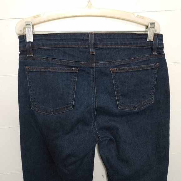 EILEEN Fisher dark wash skinny jeans 8P - Picture 6 of 12